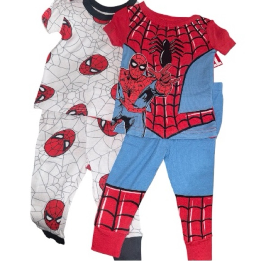 Spider-Man Suit Pajama Set of 2 PJs